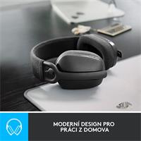 Logitech Zone Vibe 100 bezdrátová sluchátka černé