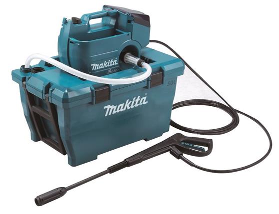 Makita DHW080ZK Aku vysokotlaká myčka Li-ion LXT 2x18V,bez aku