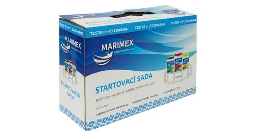 Levně Marimex Aquamar START set chemický (Shock. Triplex Mini. pH-. tester)