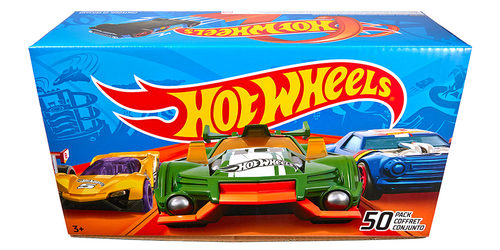 Levně Mattel Hot Wheels Angličáky 50ks