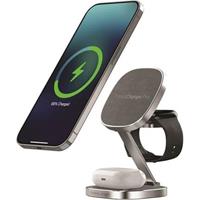 Mobile Origin TravelCharge PRO MagSafe nabíječka stříbrná