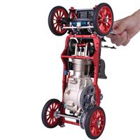 Model auta s jednoválcovým motorem Teching DM227