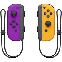 Nintendo Joy-Con Pair neonově fialový/neonově oranžový