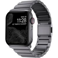 Nomad hliníkový řemínek Apple Watch 49mm/45mm/44mm/42mm šedý