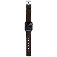 Nomad kožený řemínek pro Apple Watch 42/44 mm - Active Pro Brown/Silver Hardware