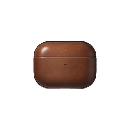 Levně Nomad Leather case pouzdro AirPods Pro 2 hnědé