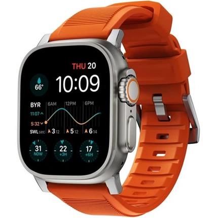 Nomad Rugged Strap řemínek pro Apple Watch oranžový