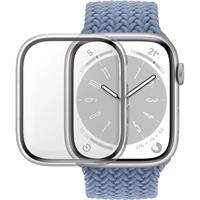 PanzerGlass Apple Watch 9/8/7 (41mm) ochranný kryt s D3O - čirý rámeček