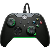 PDP Wired Controller - Neon Black zelená