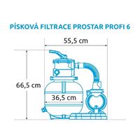 Písková filtrace Marimex ProStar Profi 6