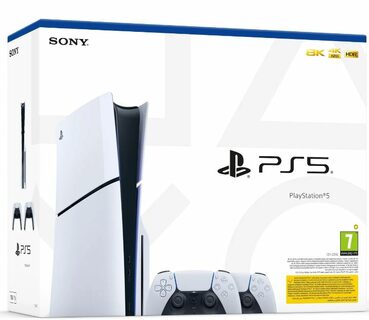 Levně PlayStation 5 (typ modelu - slim) + 2x DualSense Wireless Controller White