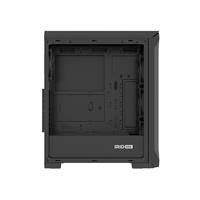 Počítačová skříň Genesis IRID 505F, černá, MIDI TOWER, 5x120mm ventilátory