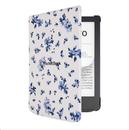 Levně Pocketbook 629_634 Shell cover, flower print