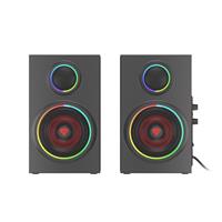 Reproduktory 2.0 24W GENESIS HELIUM 300BT ARGB, Bluetooth 5.0