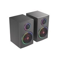 Reproduktory 2.0 24W GENESIS HELIUM 300BT ARGB, Bluetooth 5.0