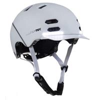 SAFE-TEC Chytrá Bluetooth helma/ SK8 White L