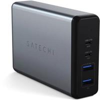 Satechi 108W TYPE-C cestovní adaptér vesmírně šedý