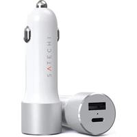 Satechi 72W Type-C PD Car Charger nabíječka do auta stříbrná