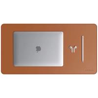 Satechi DeskMate podložka z eko kůže hnědá