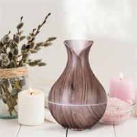 SIXTOL Aroma difuzer Bloom šedé dřevo 200ml