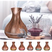 SIXTOL Aroma difuzer Vulcan šedé dřevo 350ml