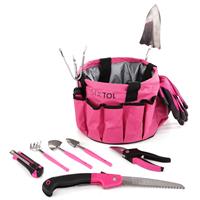 SIXTOL Sada zahradního nářadí GARDEN PINK 10