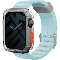 SKINARMA Shokku řemínek Apple Watch 45/44/42 mm světle modrý