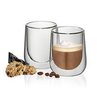 Sklenice KELA na cappuccino Fontana sada 2 ks 180 ml KL-12404