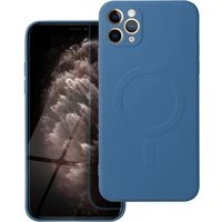 Smarty Mag silikonový kryt s MagSafe iPhone 11 Pro Max modrý