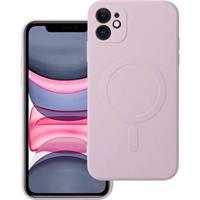 Smarty Mag silikonový kryt s MagSafe iPhone 11 růžový