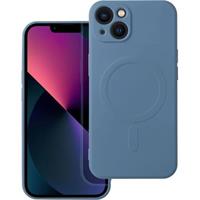 Smarty Mag silikonový kryt s MagSafe iPhone 13 modrý