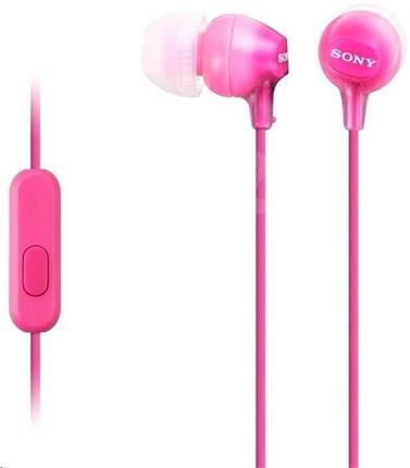 Levně Sony MDR-EX15AP pink