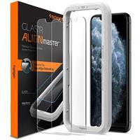 Spigen 2D tvrzené sklo Align Glas.tR Apple iPhone 11 Pro/XS/X 2 ks