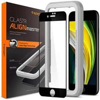 Spigen 3D tvrzené sklo Align FC Apple iPhone SE/8/7 černé
