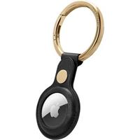 Spigen Basic Leather kryt Apple AirTag černý