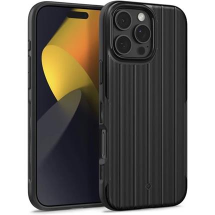 Spigen Caseology Dual Grip MagSafe kryt iPhone 16 Pro onyx black