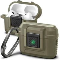 Spigen Lock Fit pouzdro pro  AirPods Pro 2 vintage khaki