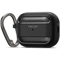 Spigen Rugged Armor pouzdro pro  AirPods Pro 2 černé