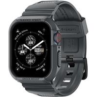 Spigen Rugged Armor Pro kryt s řemínkem Apple Watch 45mm/44mm tmavě šedý
