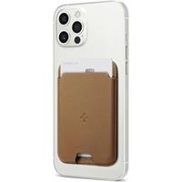 Spigen Wallet Valentinus MagFit MagSafe peněženka hnědá