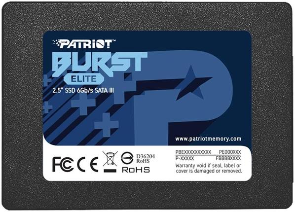 SSD 1920GB PATRIOT Burst Elite 450/320MBs