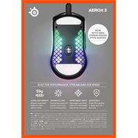 SteelSeries Aerox 3 (2022) herní myš Onyx