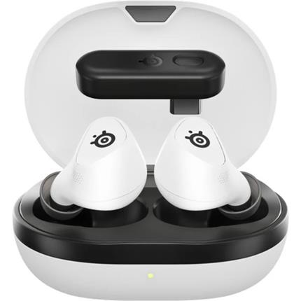 SteelSeries Arctis GameBuds sluchátka bílá pro PS4/5, PC
