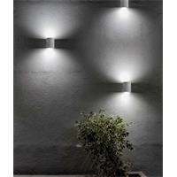 Svítidlo Nova Luce CADMO R WALL GREY nástěnné, IP 65, 6 W