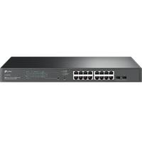 Switch TP-Link SG2218P Smart, 16x GLan s PoE+, 2x SFP, 150W, Omada SDN 