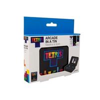 Tetris hra v plechové krabičce