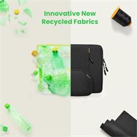 Tomtoc pouzdro Recycled Sleeve with Pouch pro Macbook Pro 16" 2021-Black