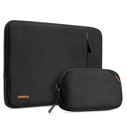 Tomtoc pouzdro Recycled Sleeve with Pouch pro Macbook Pro 16" 2021-Black