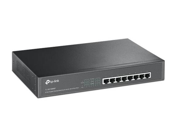 TP-Link TL-SG1008MP 8xGb 126W PoE+ steel case switch