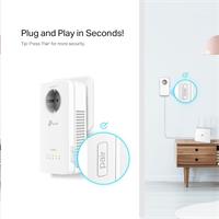 TP-Link TL-WPA8631PKIT AV1300 Gb průchozí AC1200 Powerline WiFi Extender - ROZBALENO